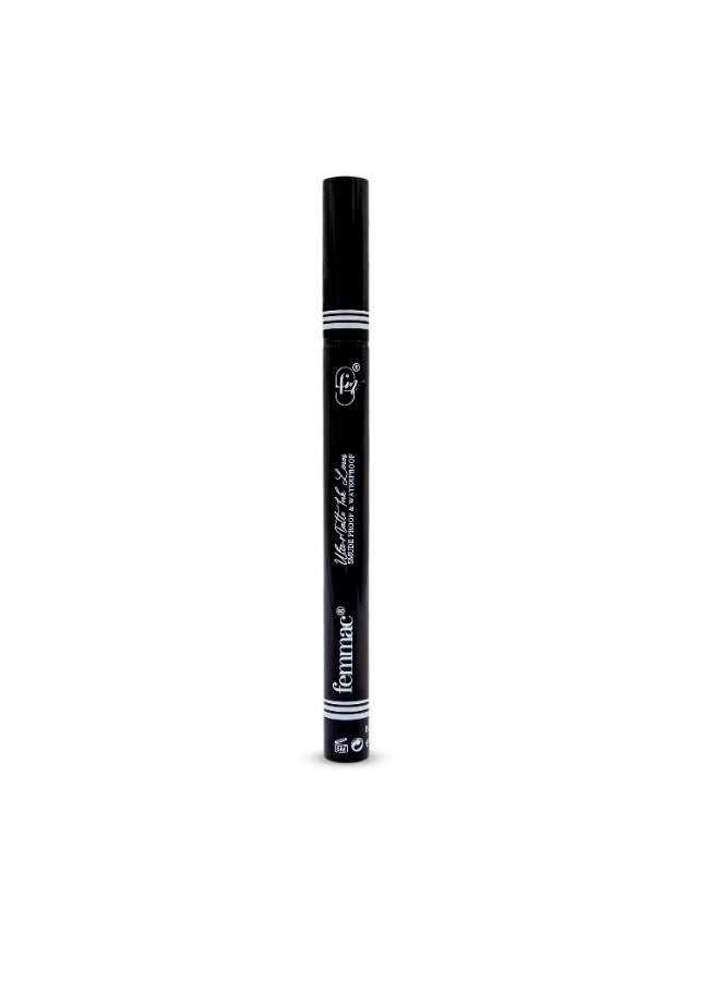 FEMMAC Ulti Matte Ink Liner – Smudge Proof & Waterproof Liquid Eyeliner | Intense Black Matte | Precision Tip | Long-Lasting Wear - Image 1